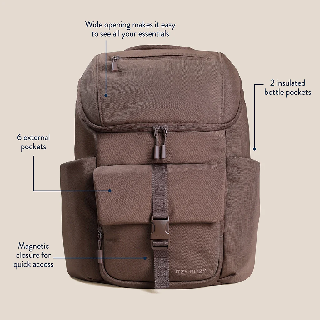 Itzy Ritzy Belong Bucket Backpack – Modern Unisex Backpack - Image 10