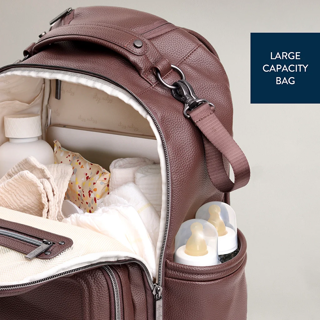 Itzy Ritzy Boss Plus Backpack - Espresso - Image 3