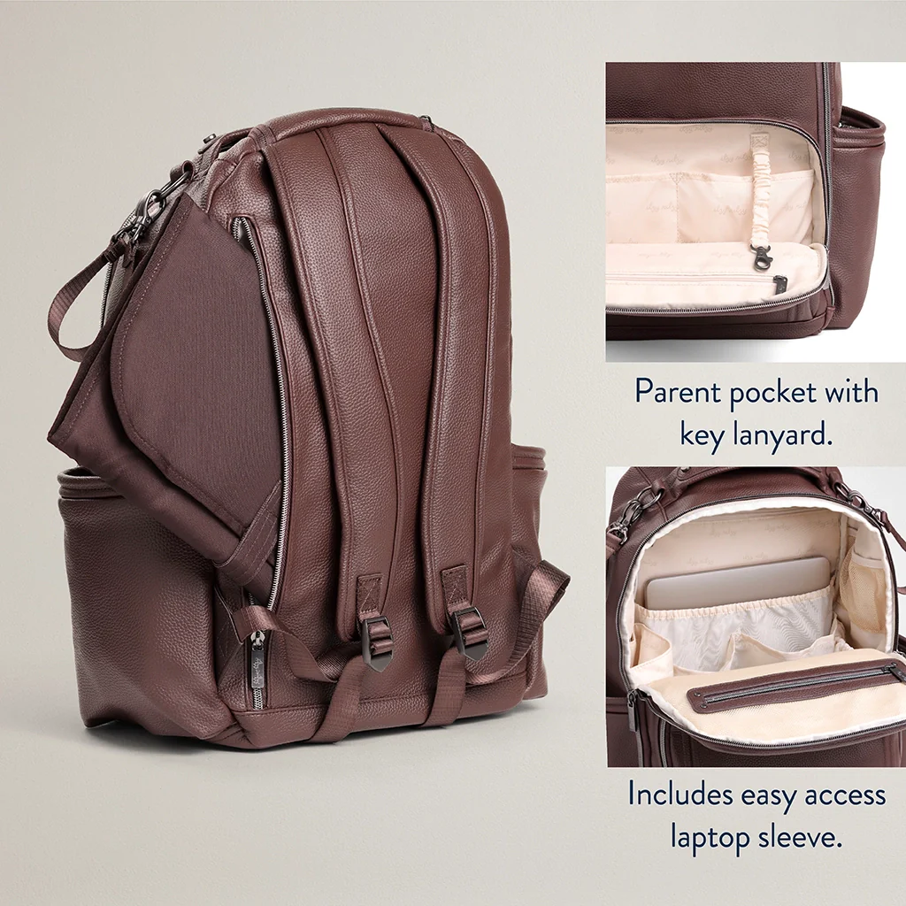 Itzy Ritzy Boss Plus Backpack - Espresso - Image 4