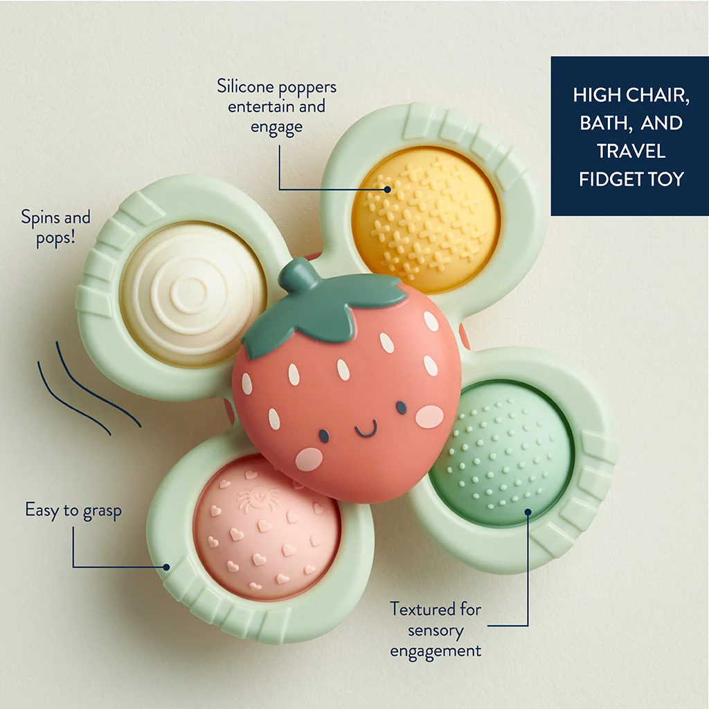 Itzy Ritzy Pop & Whirl Fidget Spinner Toy - Image 13