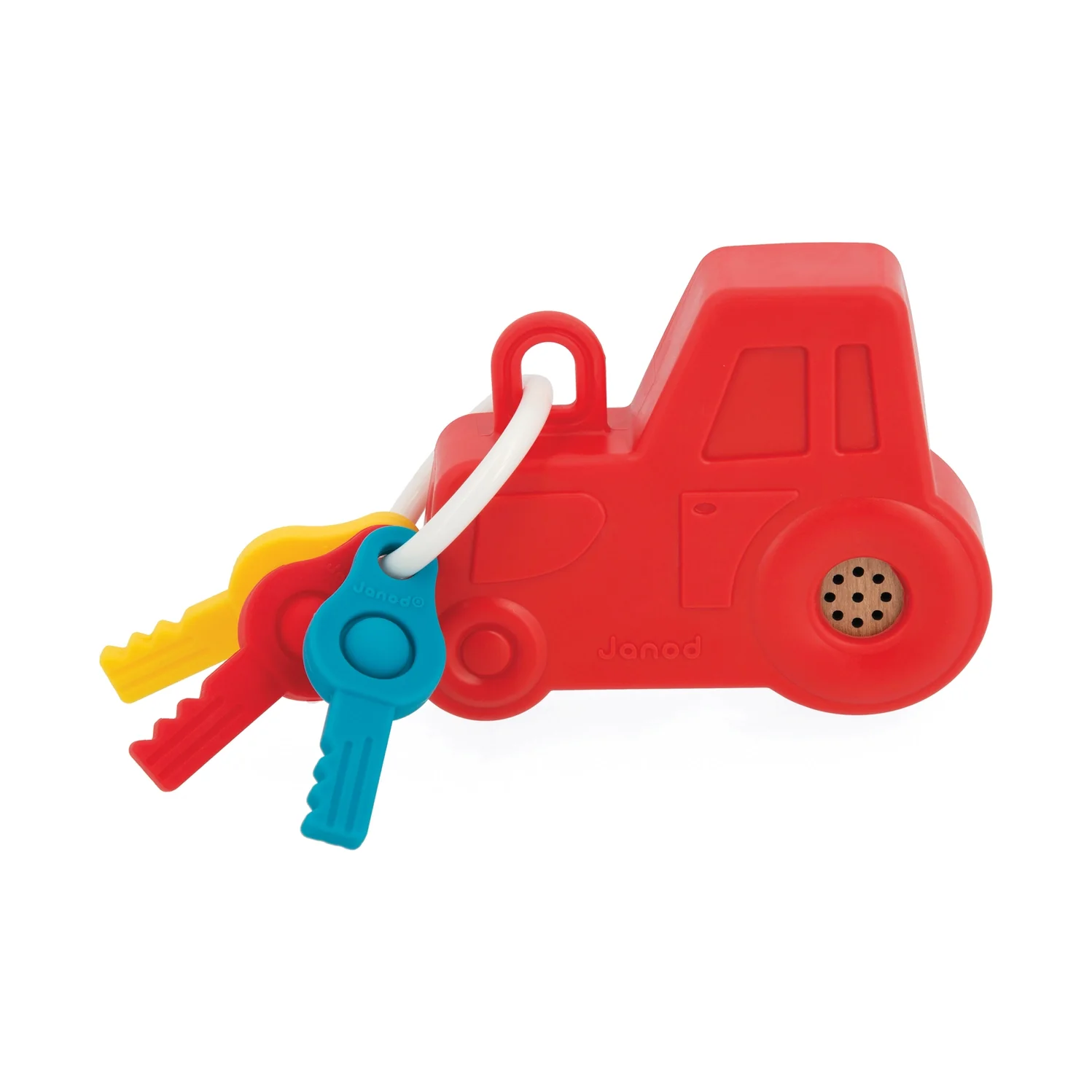 Janod Farm Sounds & Led Tractor Key Ring - Image 5