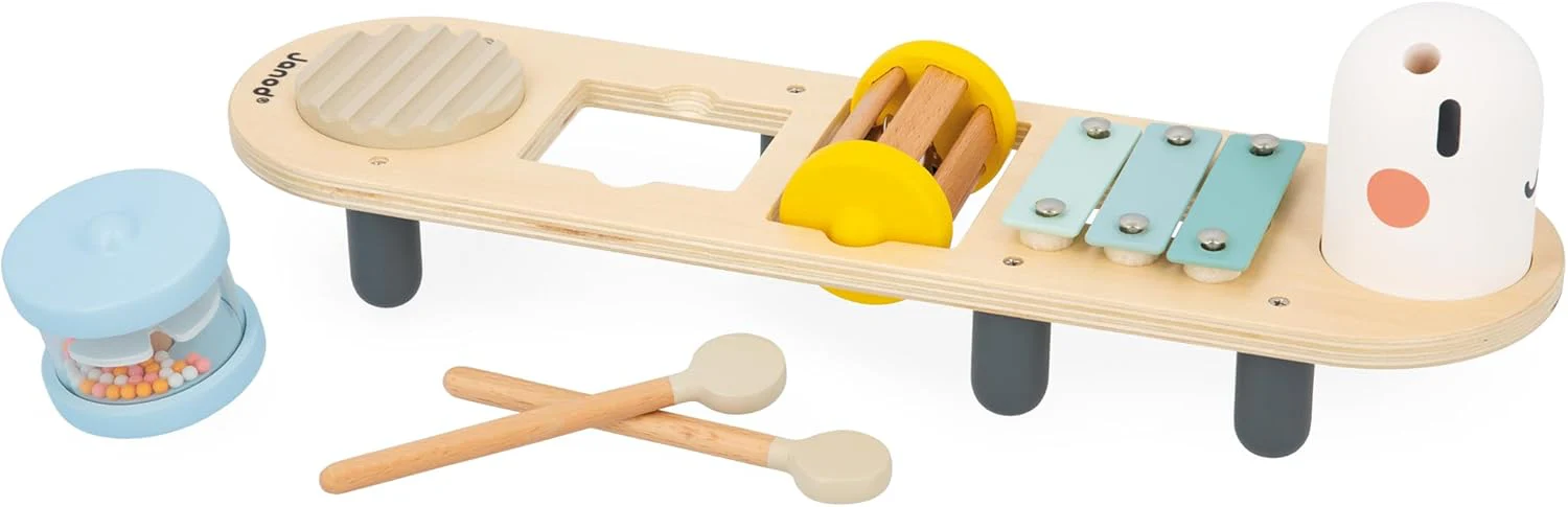 Janod Sweet Cocoon Caterpillar Music Stand - Image 4