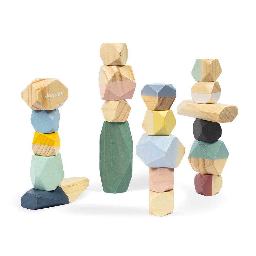 Janod Sweet Stacking Stones - Image 3