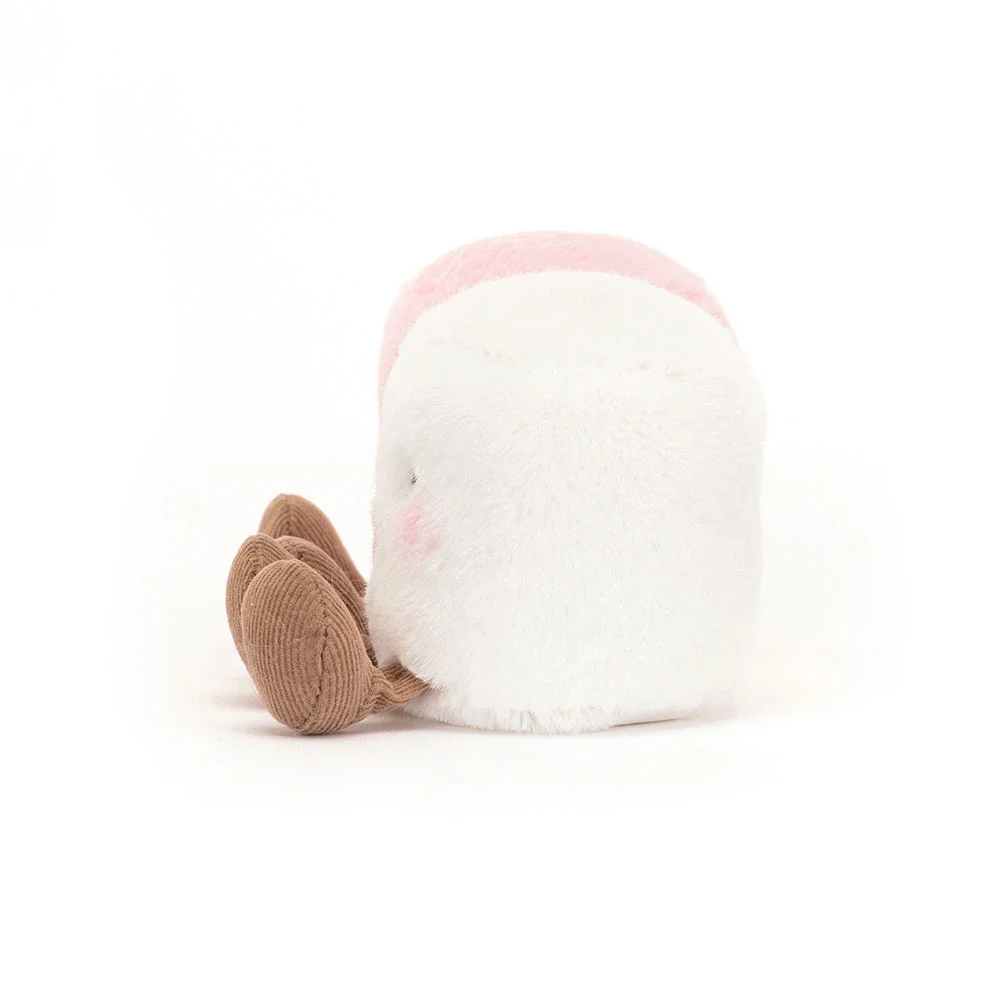 Jellycat Amuseables Pink and White Marshmallows - Image 2