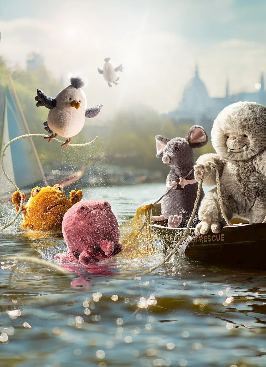 Jellycat Chip Rockin Seagull - Image 3