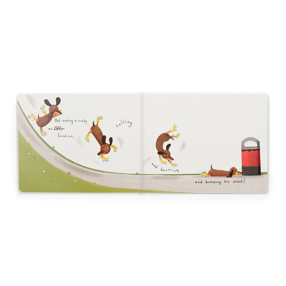 Jellycat Otto the Loyal Long Dog Book - Image 2