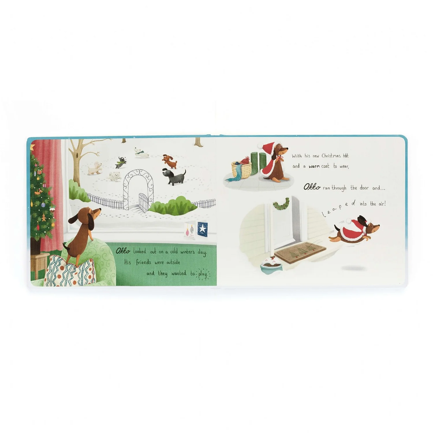 Jellycat Otto's Snowy Christmas Book - Image 2