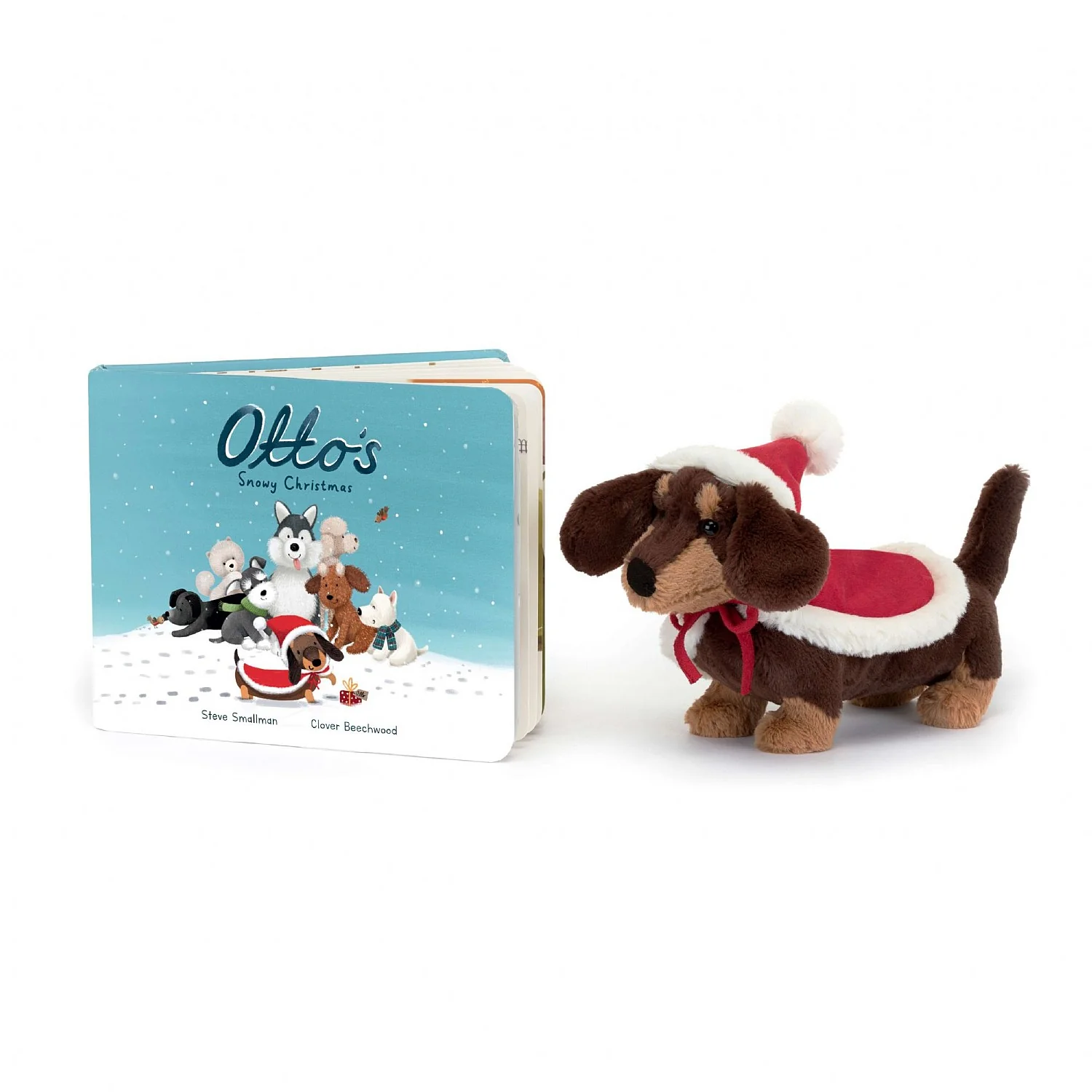 Jellycat Otto's Snowy Christmas Book - Image 4