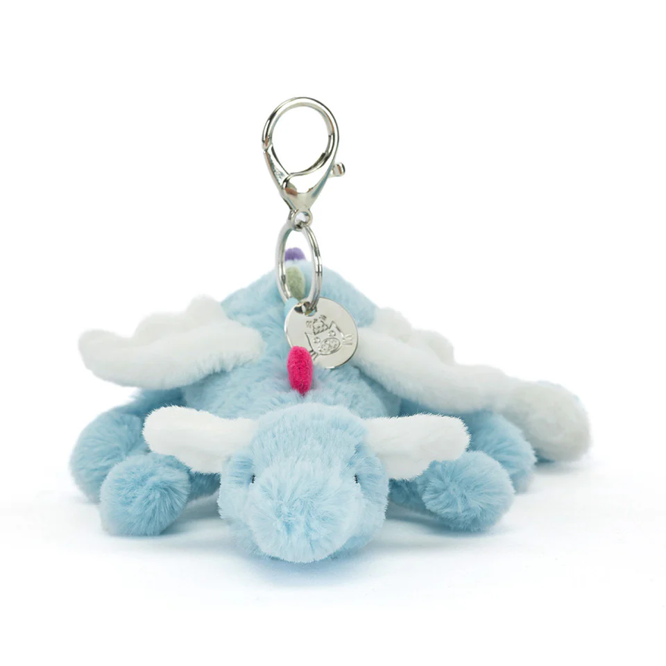 Jellycat Sky Dragon Bag Charm - Image 3
