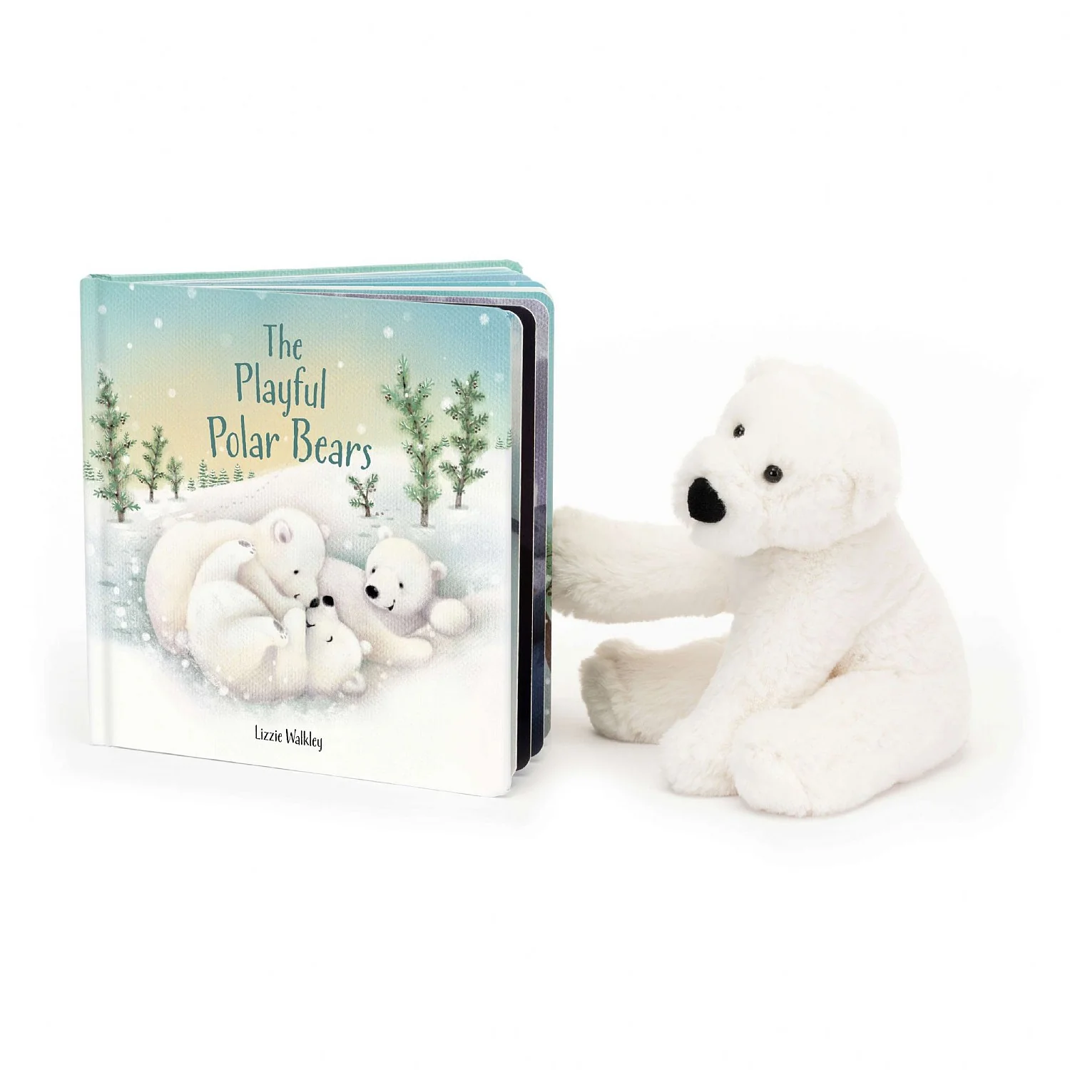 Jellycat The Playful Polar Bears Board Book - Image 4