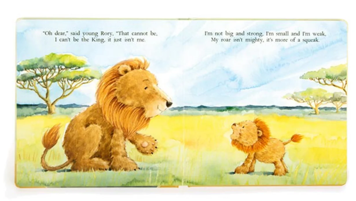 Jellycat The Very Brave Lion Book - Image 2