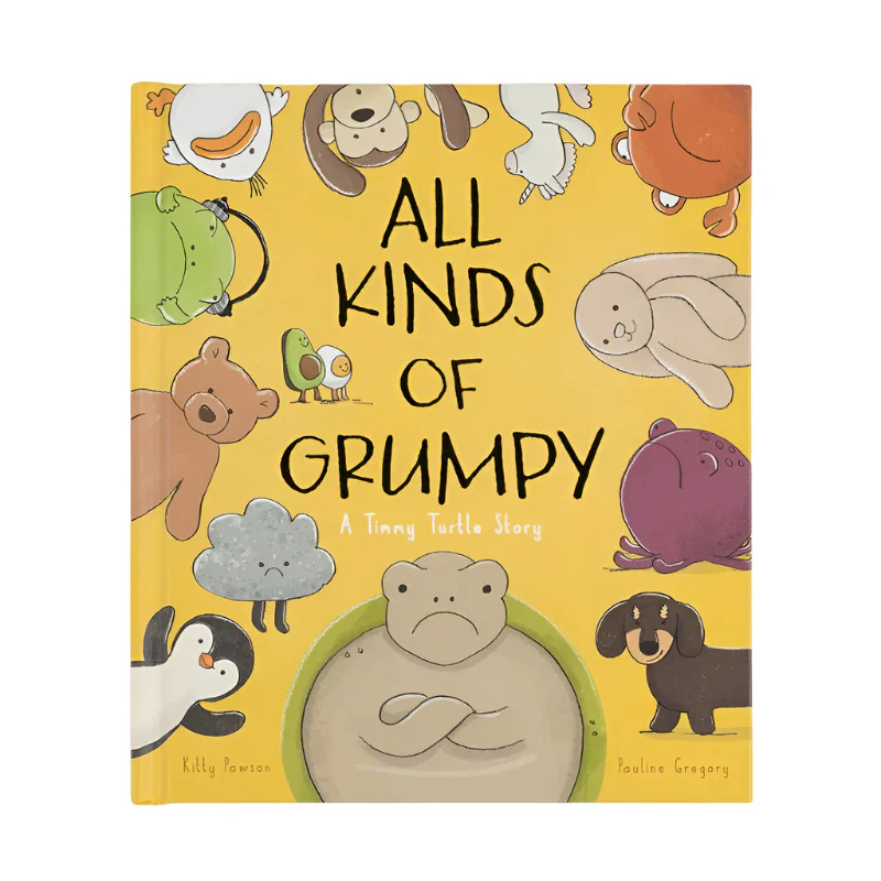 Jellycat All Kinds of Grumpy Book