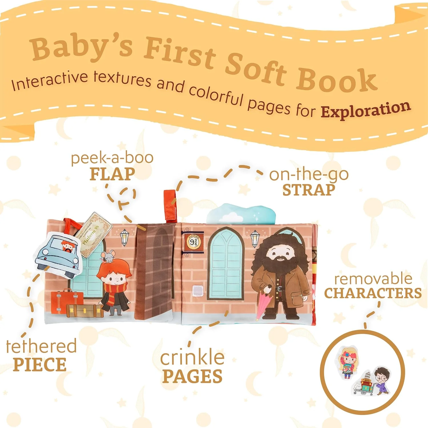 Kids Preferred Harry Potter Activity Deluxe Soft Book - Image 5