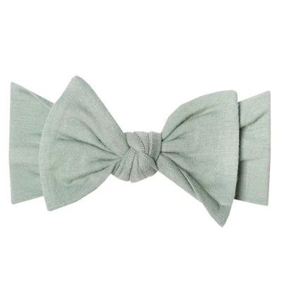 Copper Pearl Knit Headband Bow - Image 12