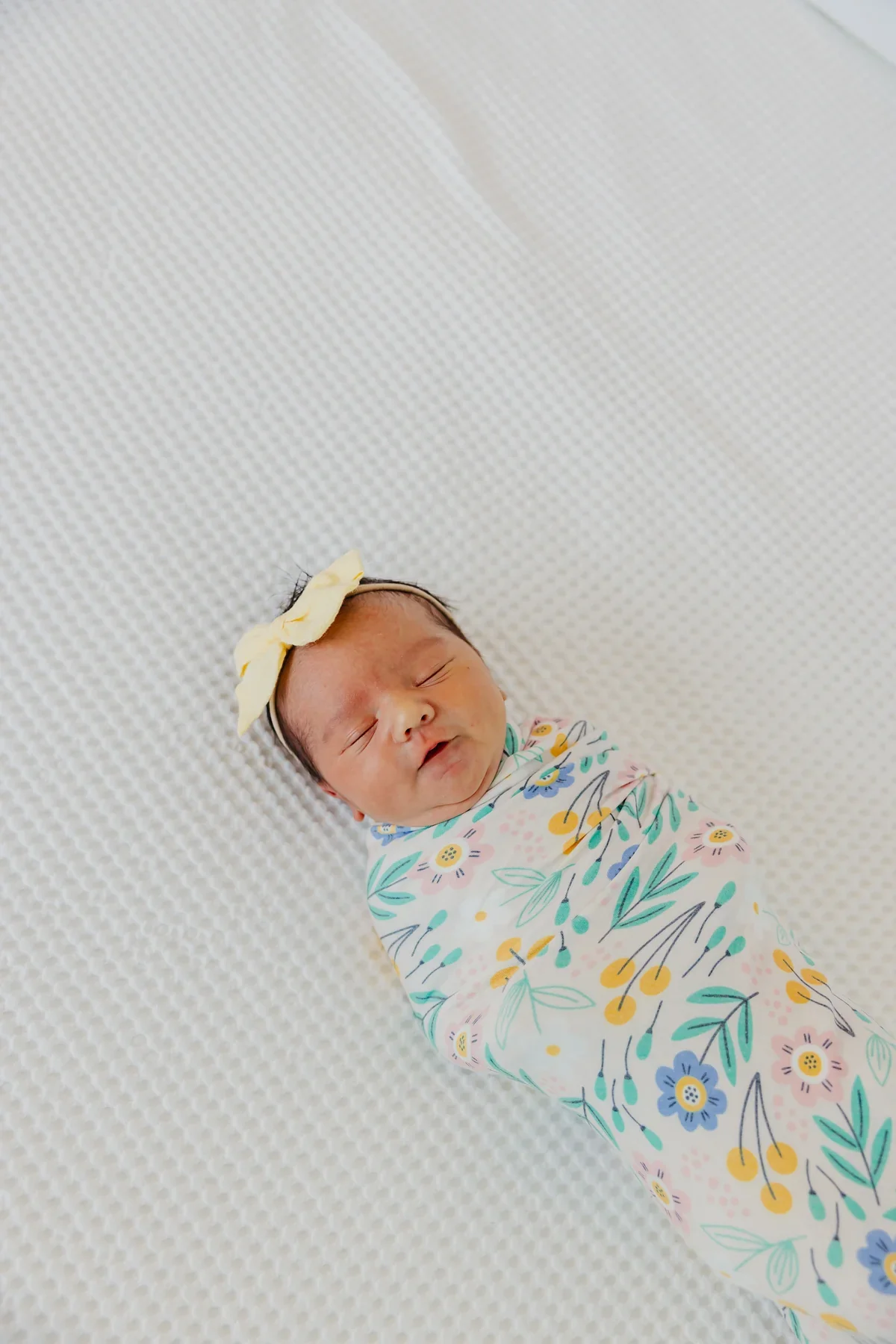 Knit Swaddle Blanket - Clara - Image 2