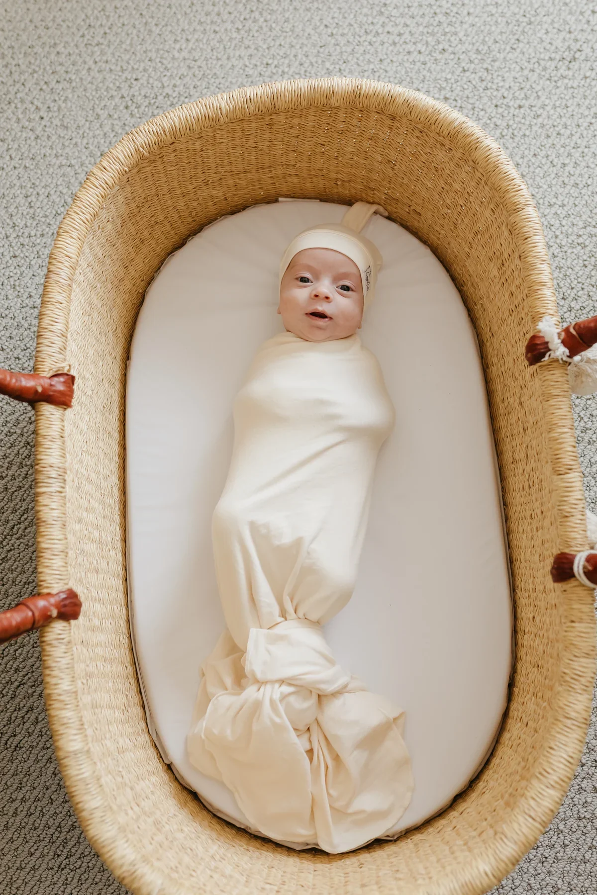 Knit Swaddle Blanket - Yuma - Image 2