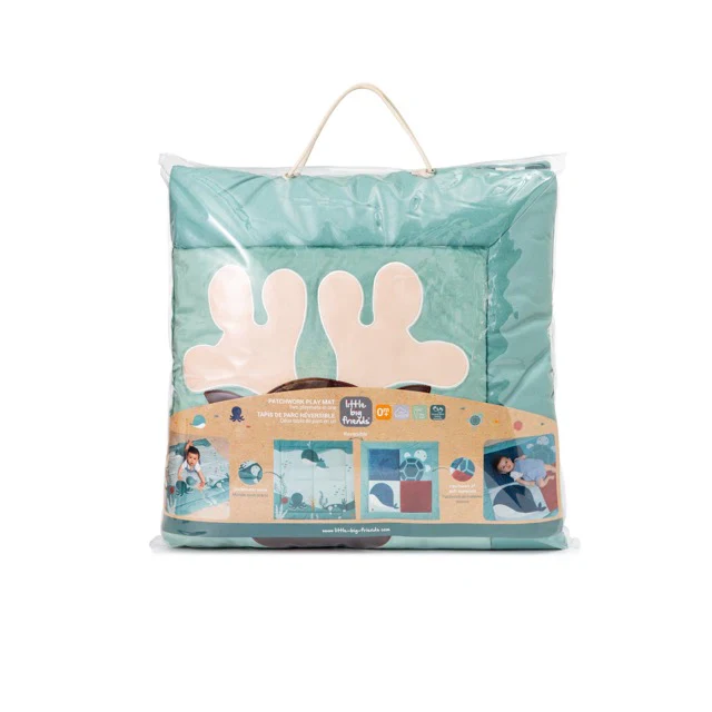 Little Big Friends Patchwork Playmat - Forest - Image 4