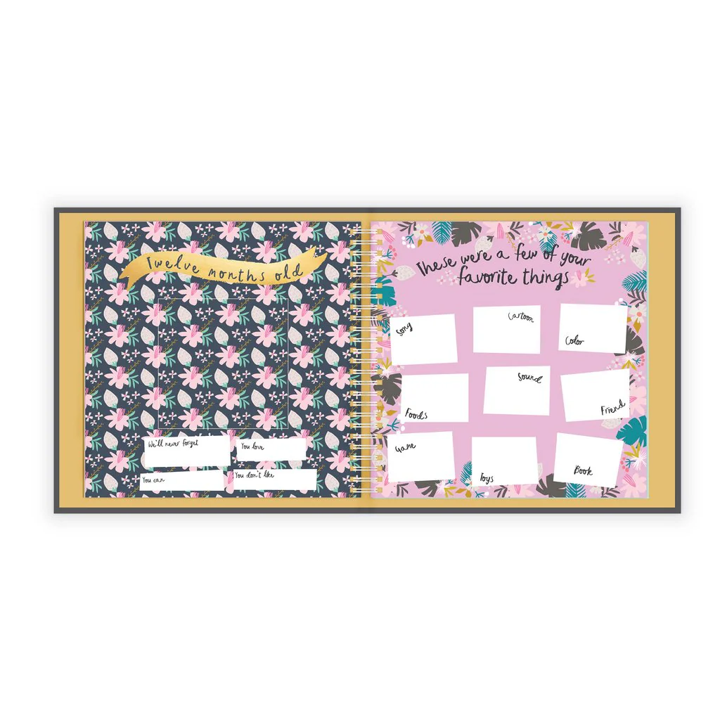 Lucy Darling Memory Book Golden Blossom - Image 4