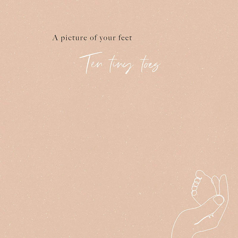 Lucy Darling Memory Book My Foot Print - Image 8