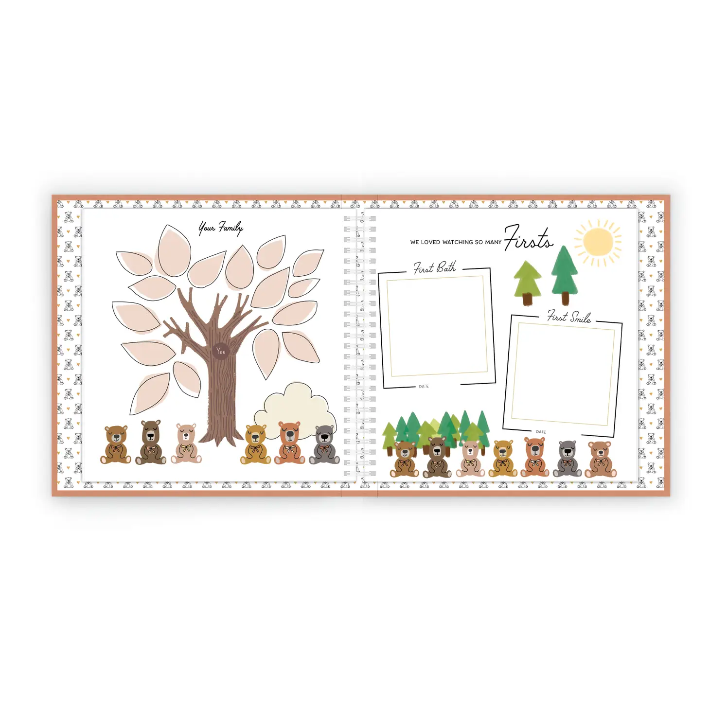 Lucy Darling Luxury Memory Book Teddy Bears Picnic - Image 4