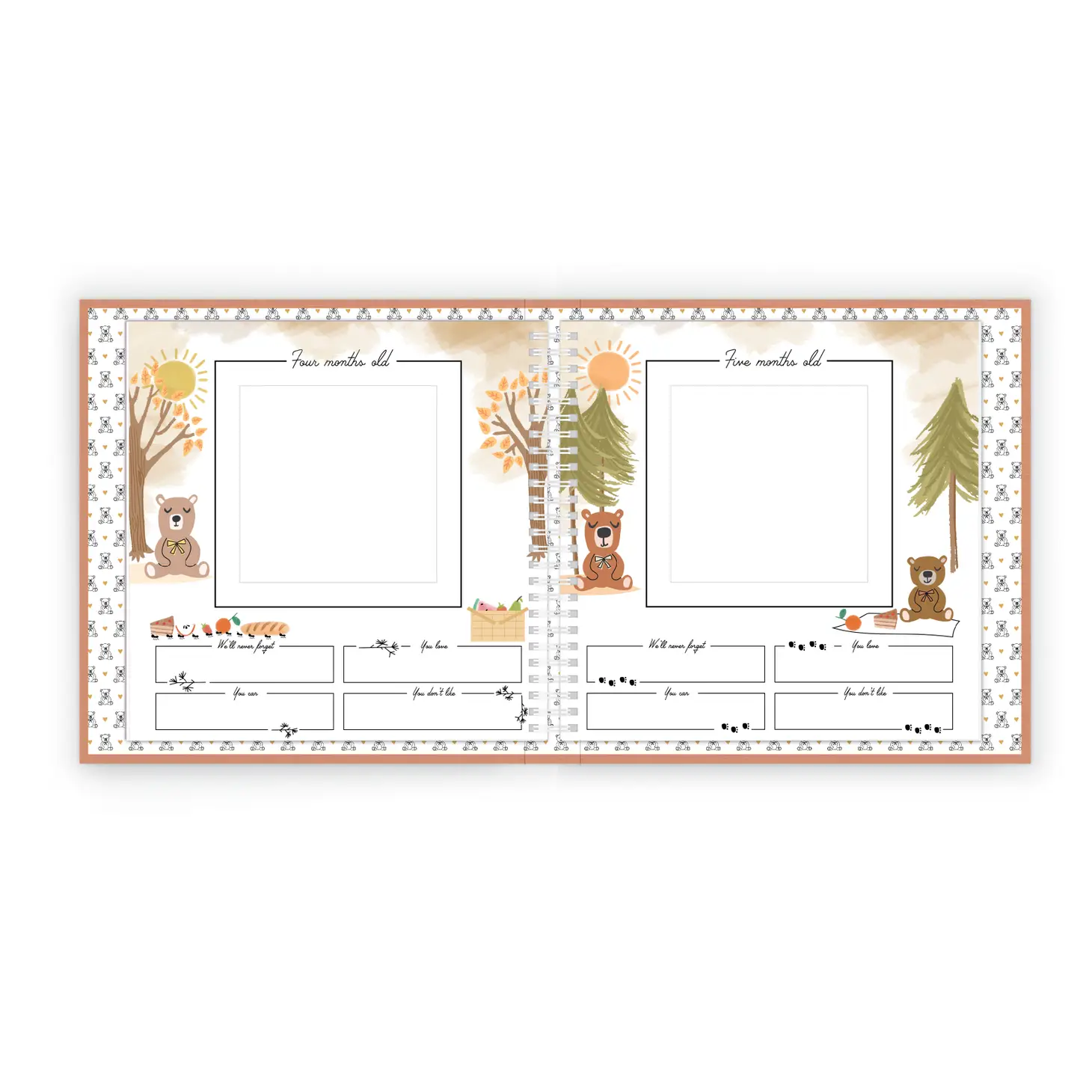Lucy Darling Luxury Memory Book Teddy Bears Picnic - Image 6