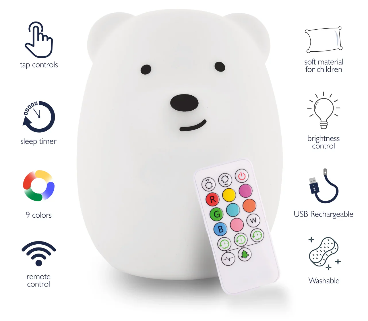 LumiPets Bear Nightlight - Image 3