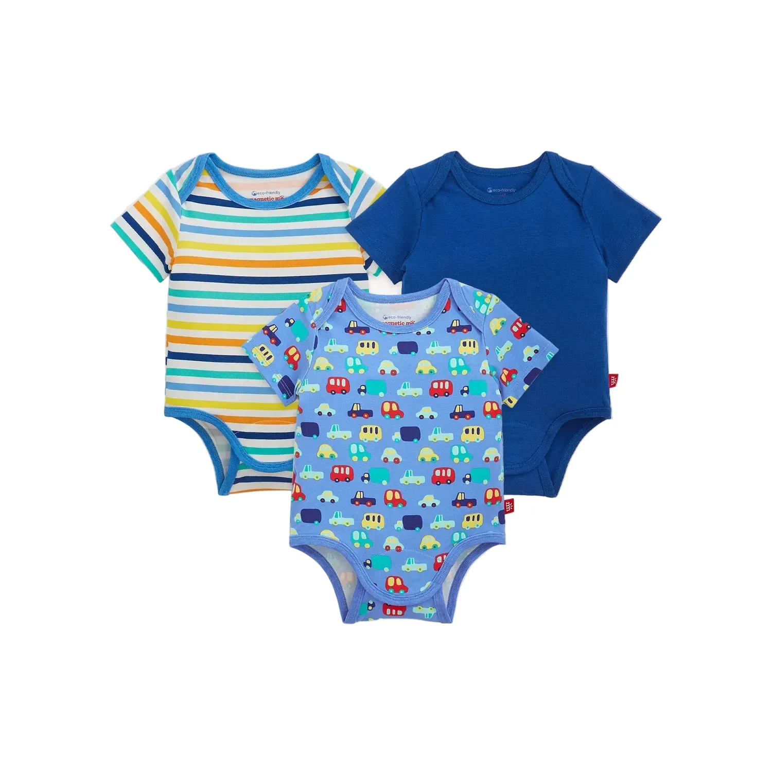 Magnetic Me 3-Pack Bodysuit