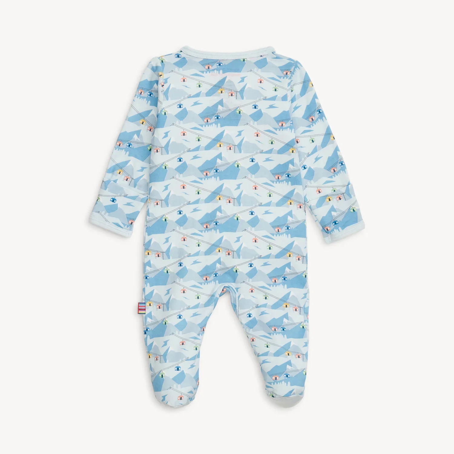 Magnetic Me Footie -Blue Apres Chic - Image 3