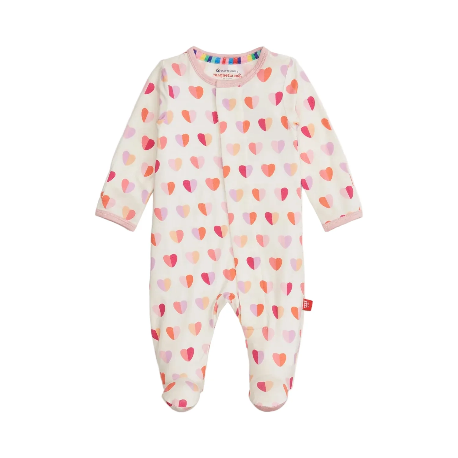 Magnetic Me Pink XO Footie
