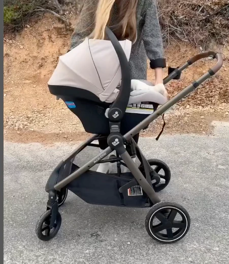 Maxi-Cosi Zelia 2 Luxe+ Travel System - Arctic Frost  Exclusive! - Image 16