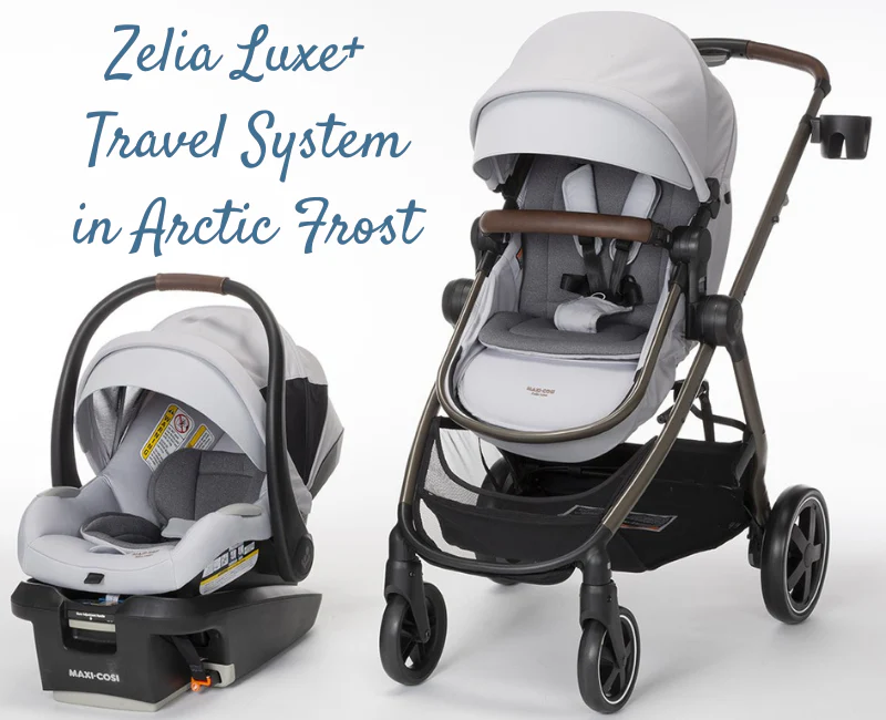 Maxi-Cosi Zelia 2 Luxe+ Travel System - Arctic Frost  Exclusive! - Image 3