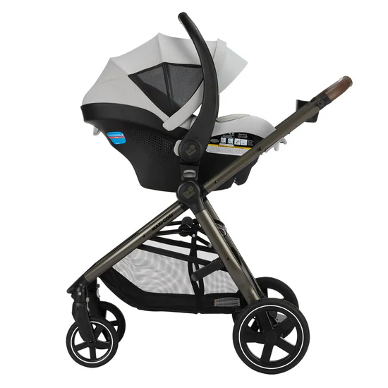 Maxi-Cosi Zelia 2 Luxe+ Travel System - Arctic Frost  Exclusive! - Image 8