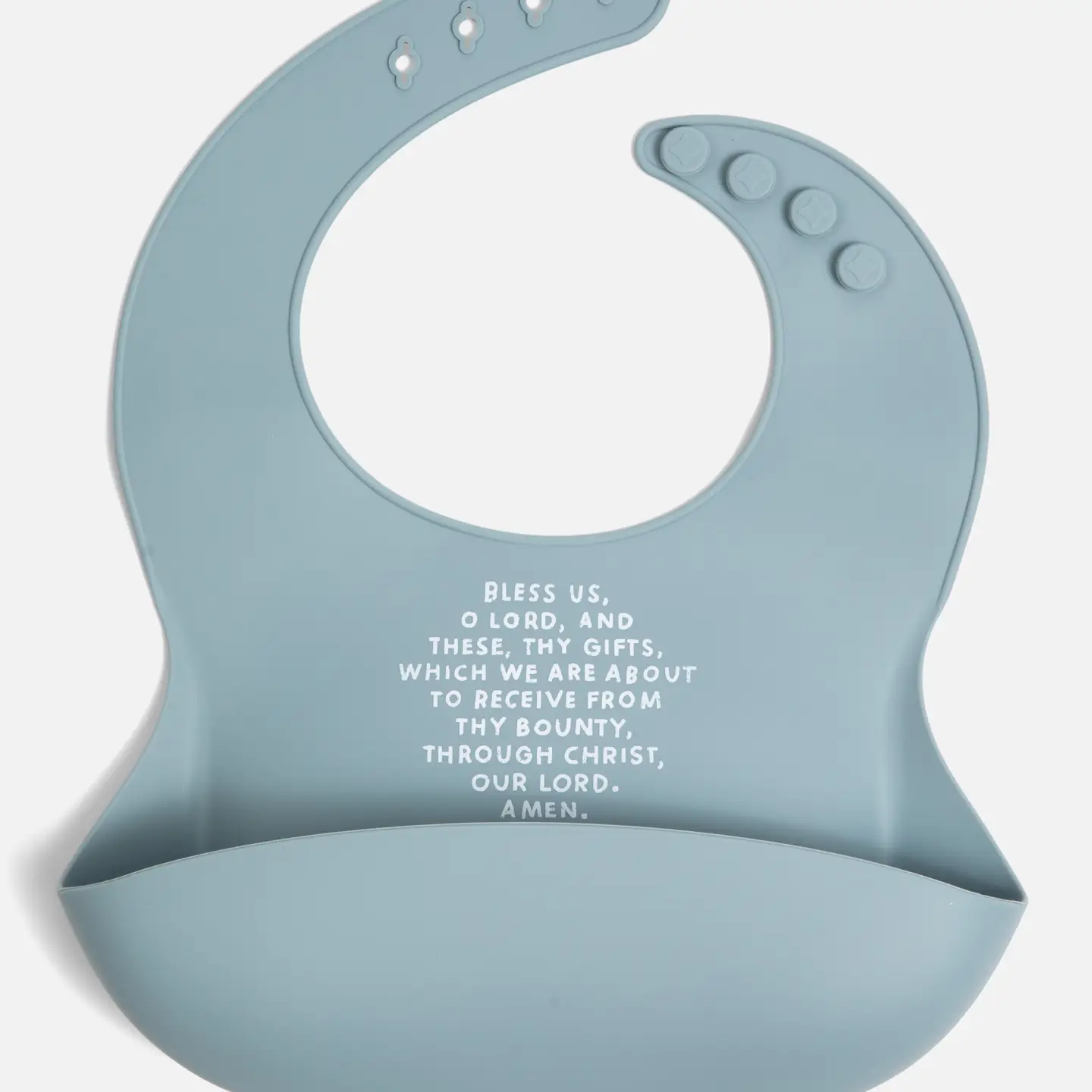 Meal Blessing Silicone Bib - Image 4