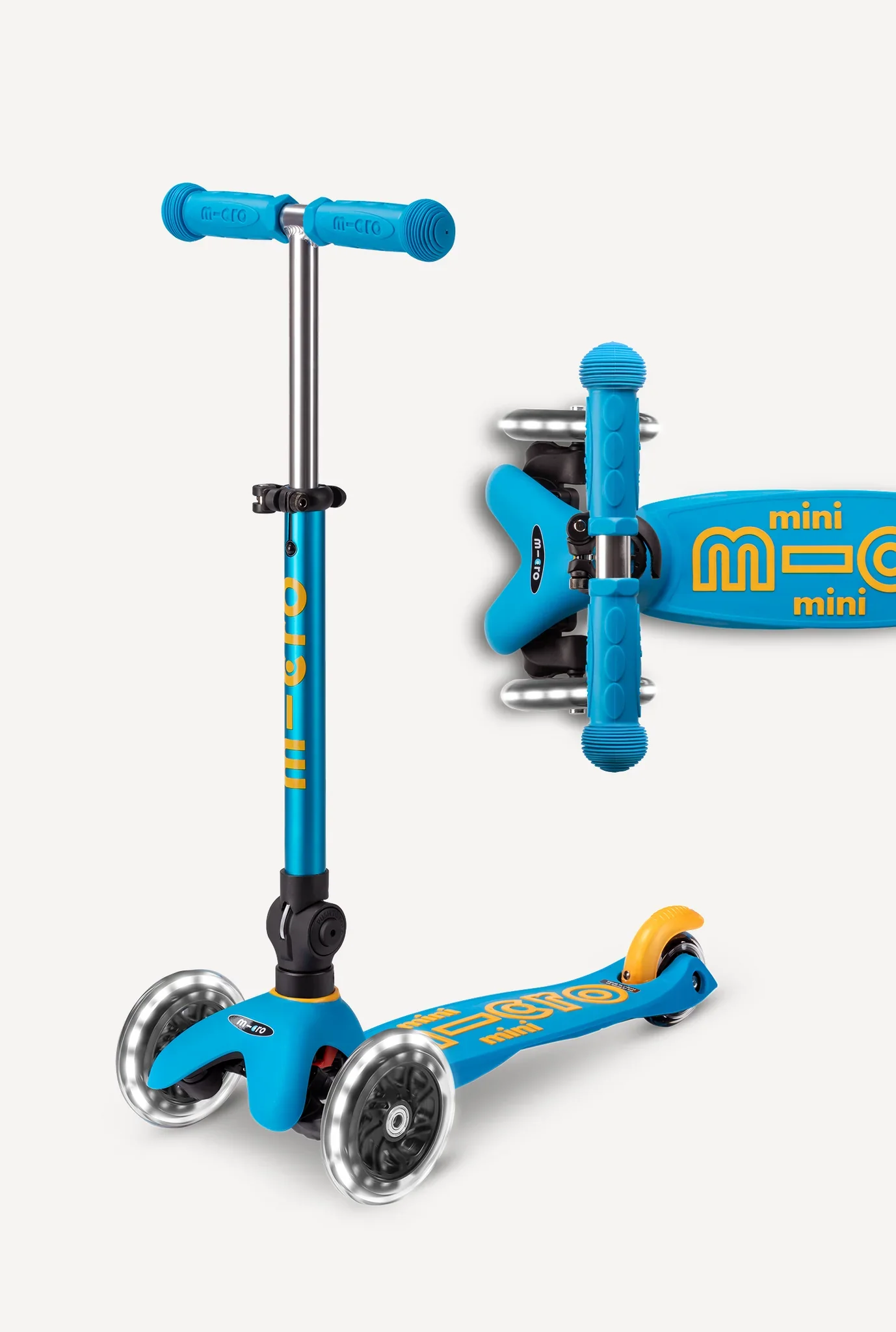 Micro Mini Foldable LED Scooter - Image 6