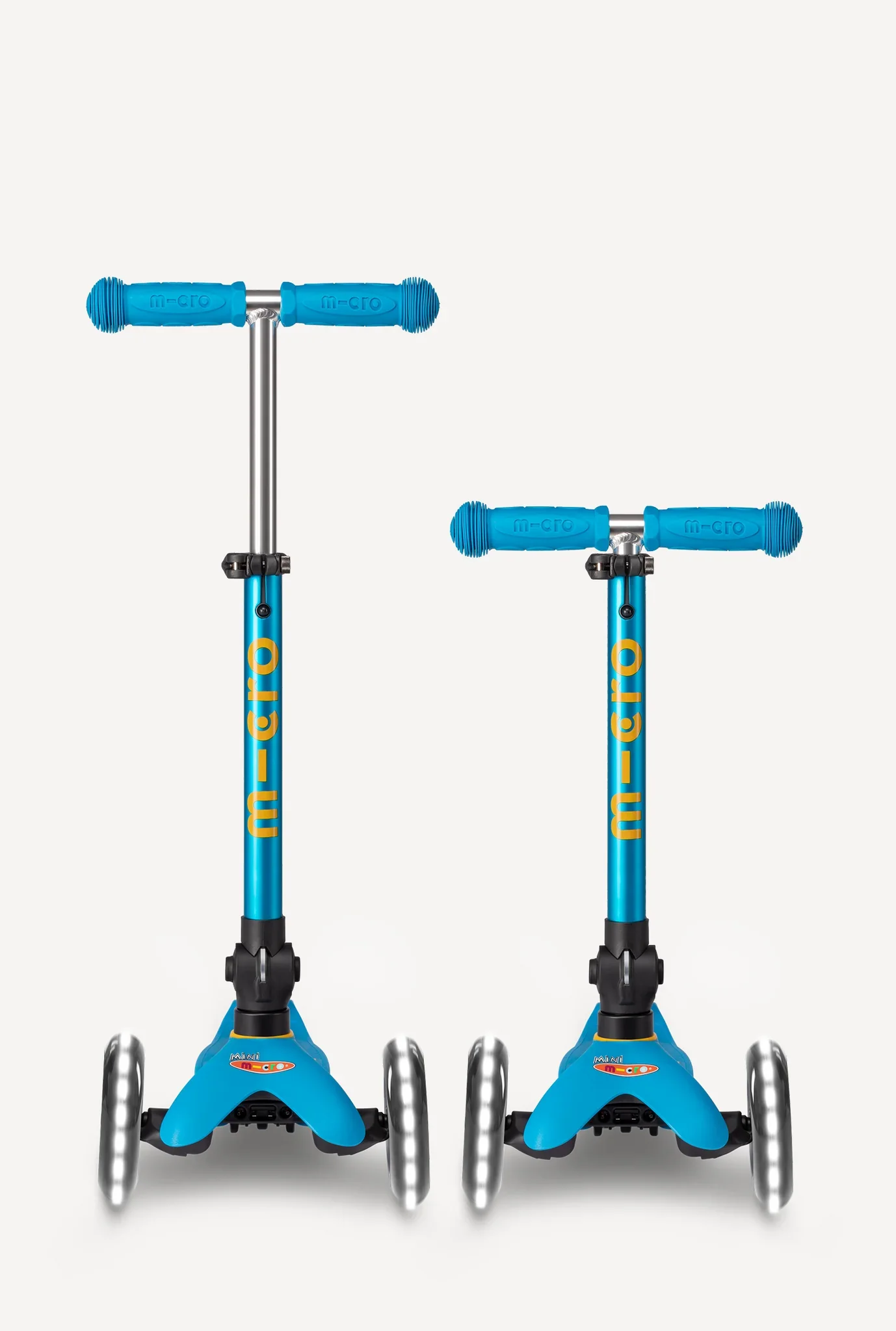 Micro Mini Foldable LED Scooter - Image 9