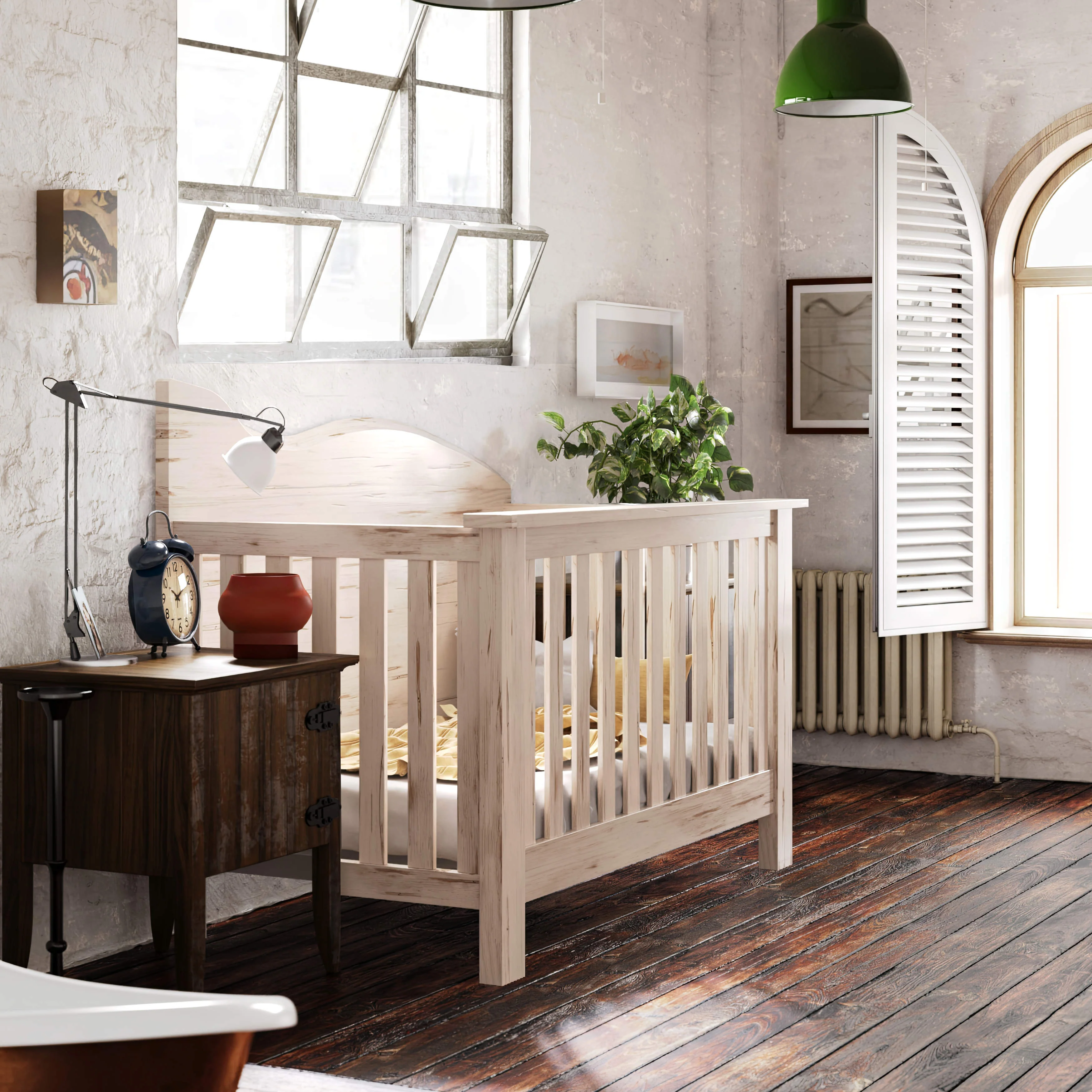 Milk Street Baby Tiegen 4-in-1 Convertible Crib - Image 15