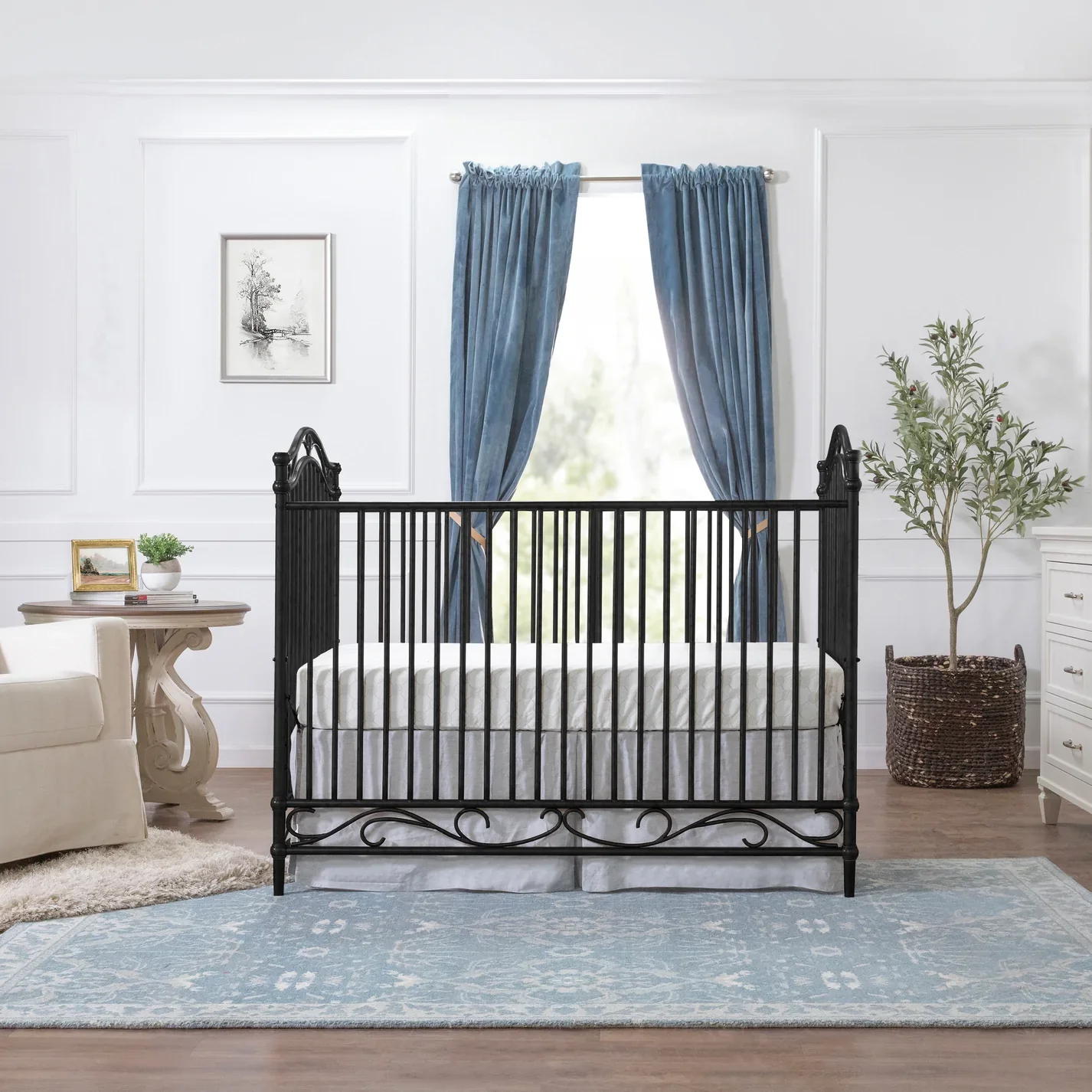 Namesake Camellia Iron 3-in-1 Convertible Crib - In Stock - Image 2