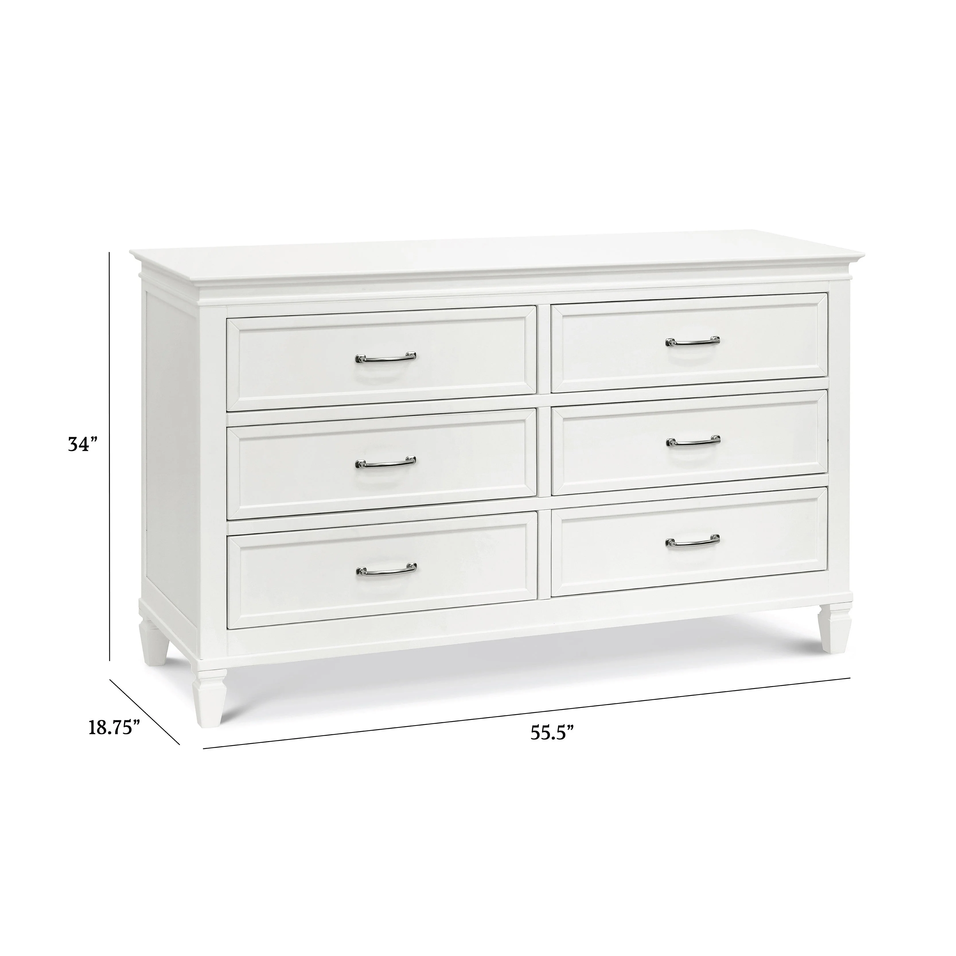 Namesake Classic Darlington 6-Drawer Dresser - Image 10