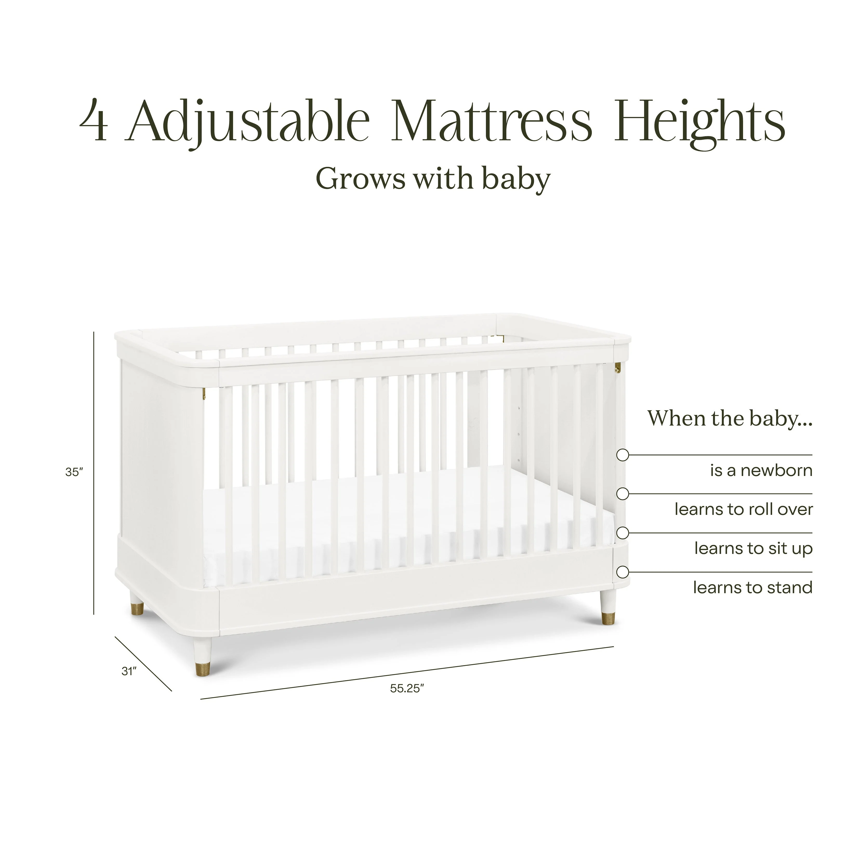 Namesake Tanner 3-in-1 Convertible Crib - Image 8