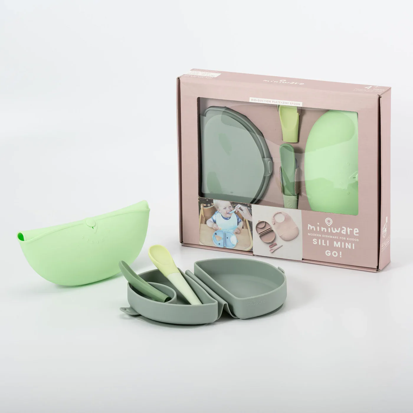 Miniware Sili Mini Go Feeding Set - Image 5