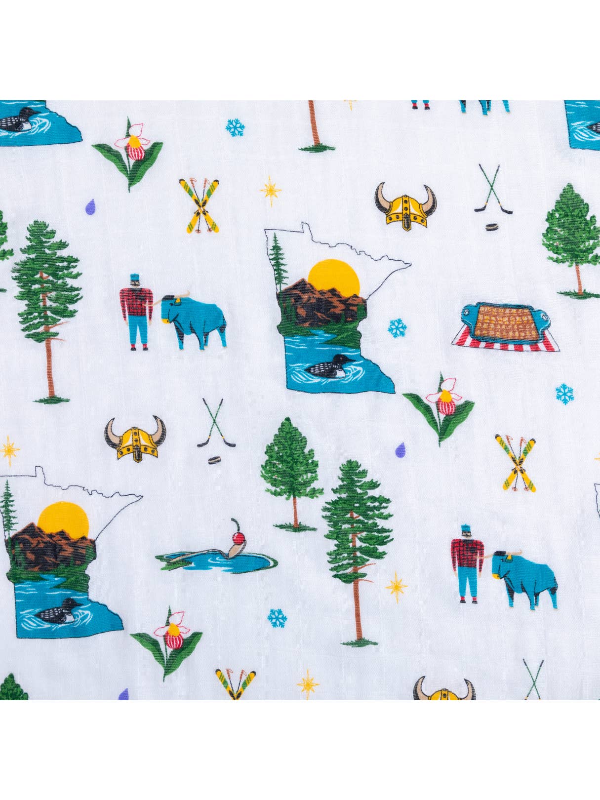 Minnesota Home Town Swaddle Blanket - Image 4