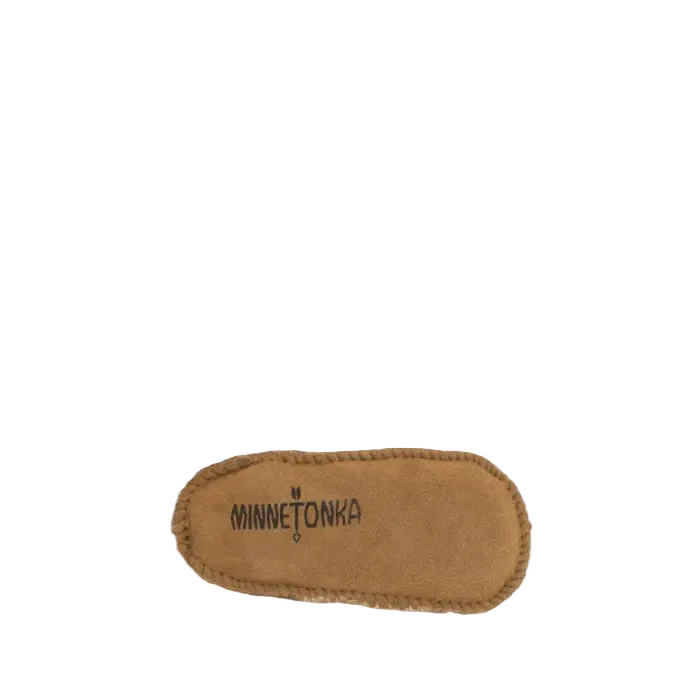 Minnetonka Cozy Sheepskin Suede Booties - Image 7