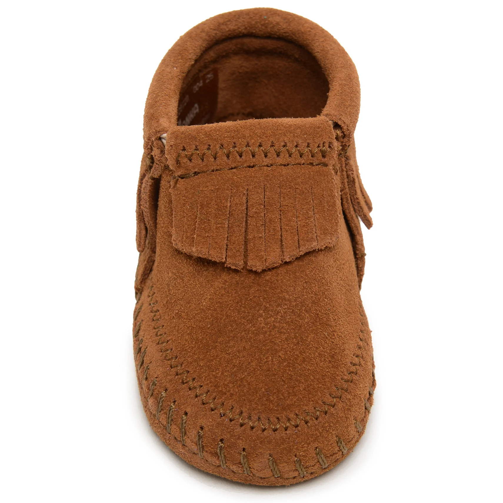 Minnetonka Suede Fringe Riley Bootie - Image 4