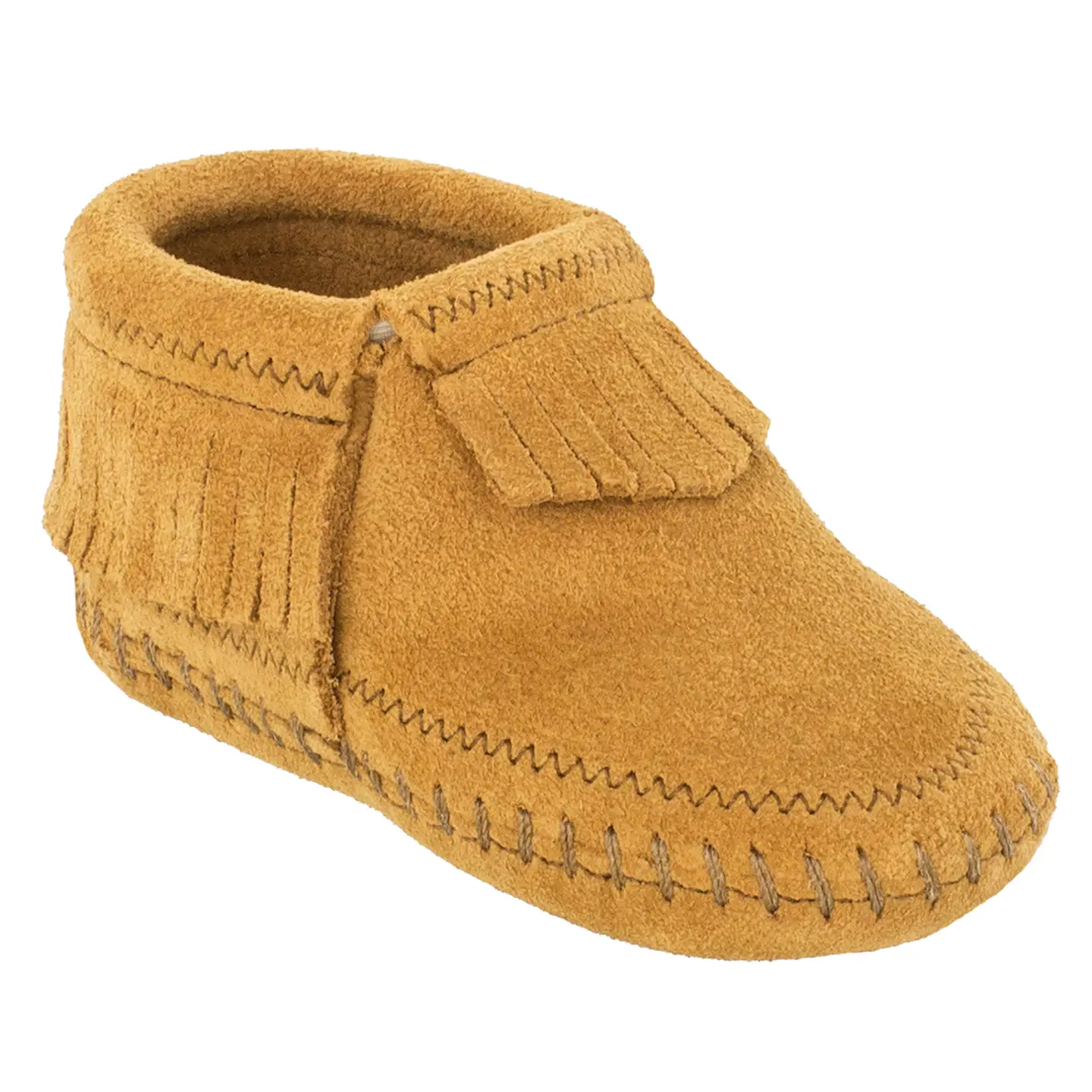 Minnetonka Suede Fringe Riley Bootie - Image 6