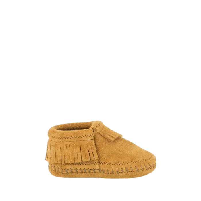 Minnetonka Suede Fringe Riley Bootie - Image 9