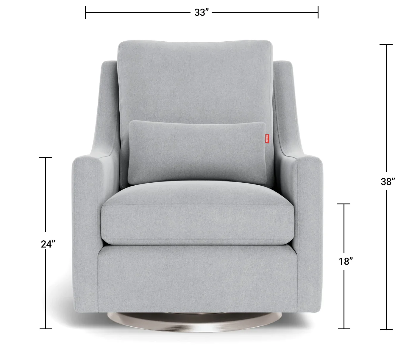 Monte Design Vera Swivel Glider - Image 8