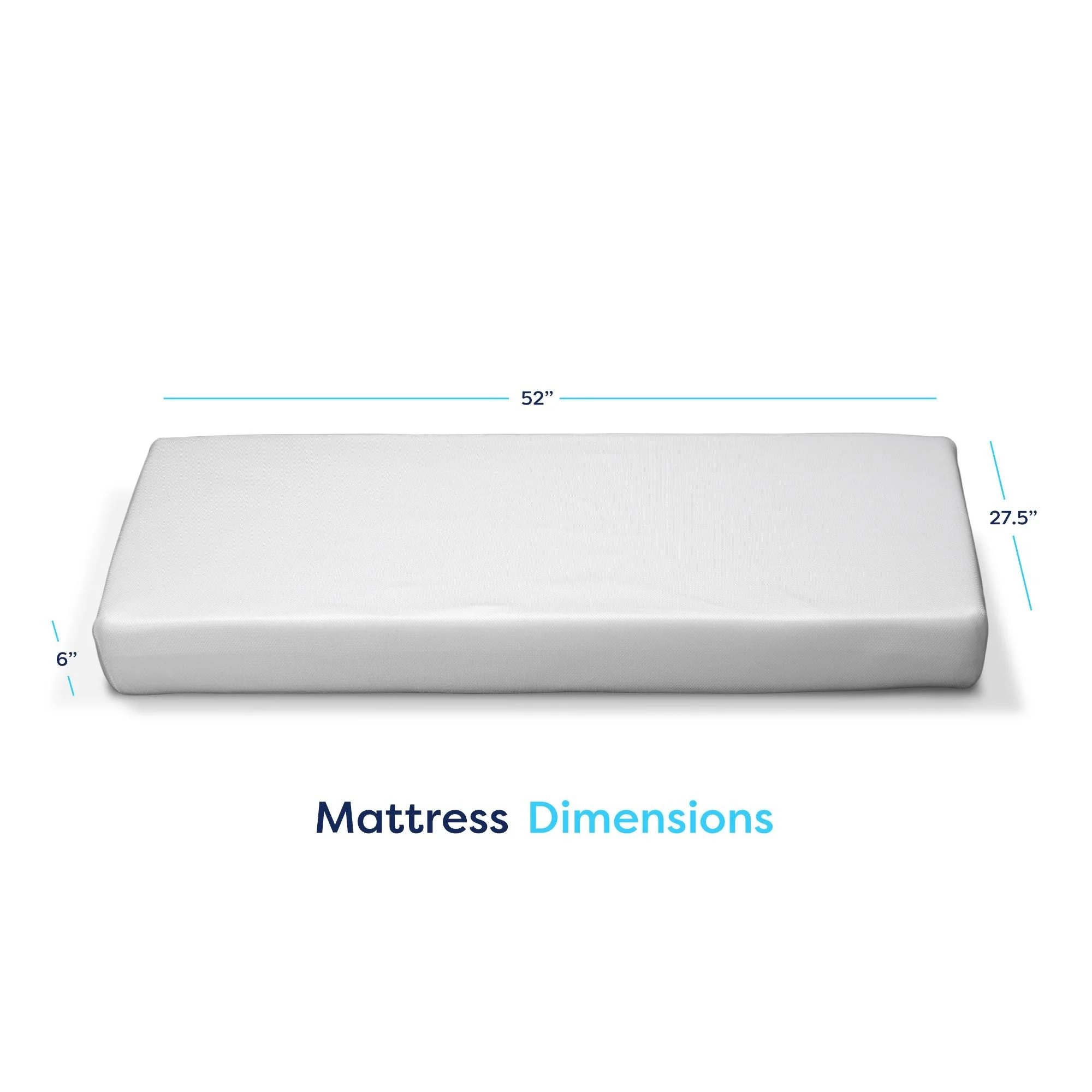 Moonlight Luxury Dreamer Crib Mattress w/ Breathable Cover - Image 9