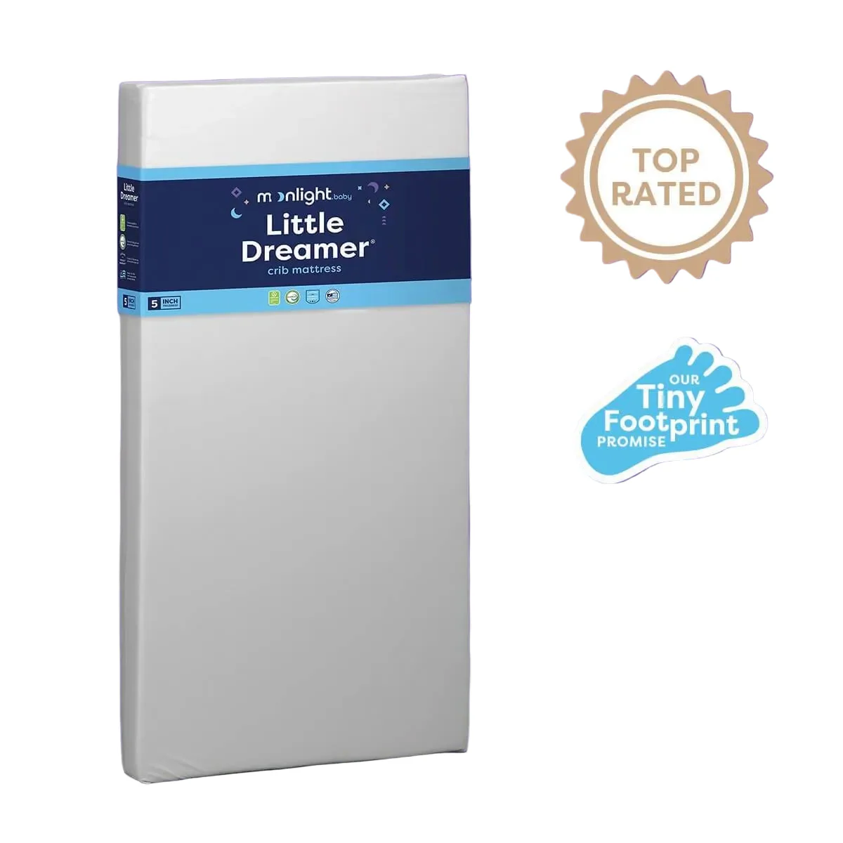 Moonlight Little Dreamer Crib Mattress - Image 2