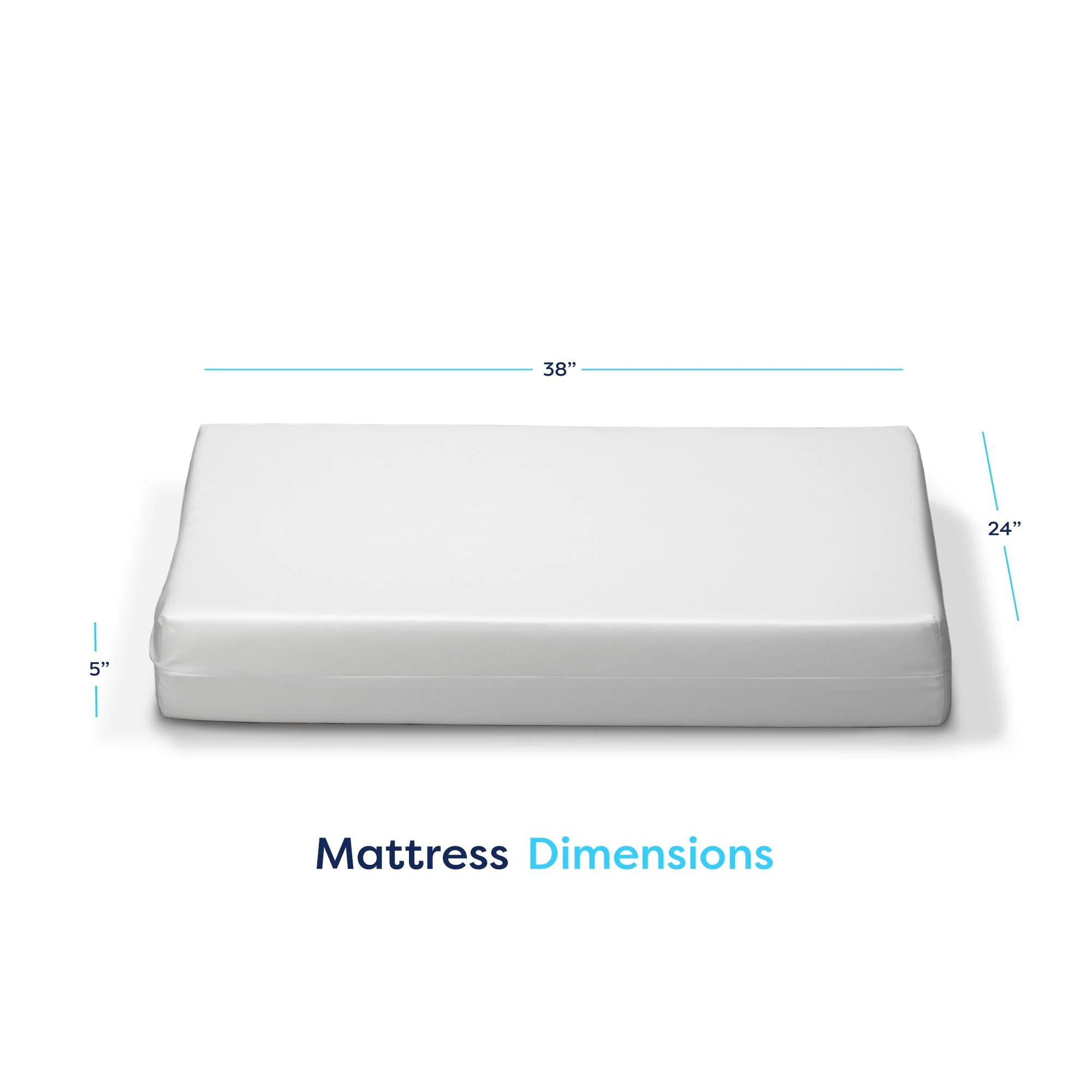 Moonlight Little Dreamer Mini Crib Mattress - Image 8