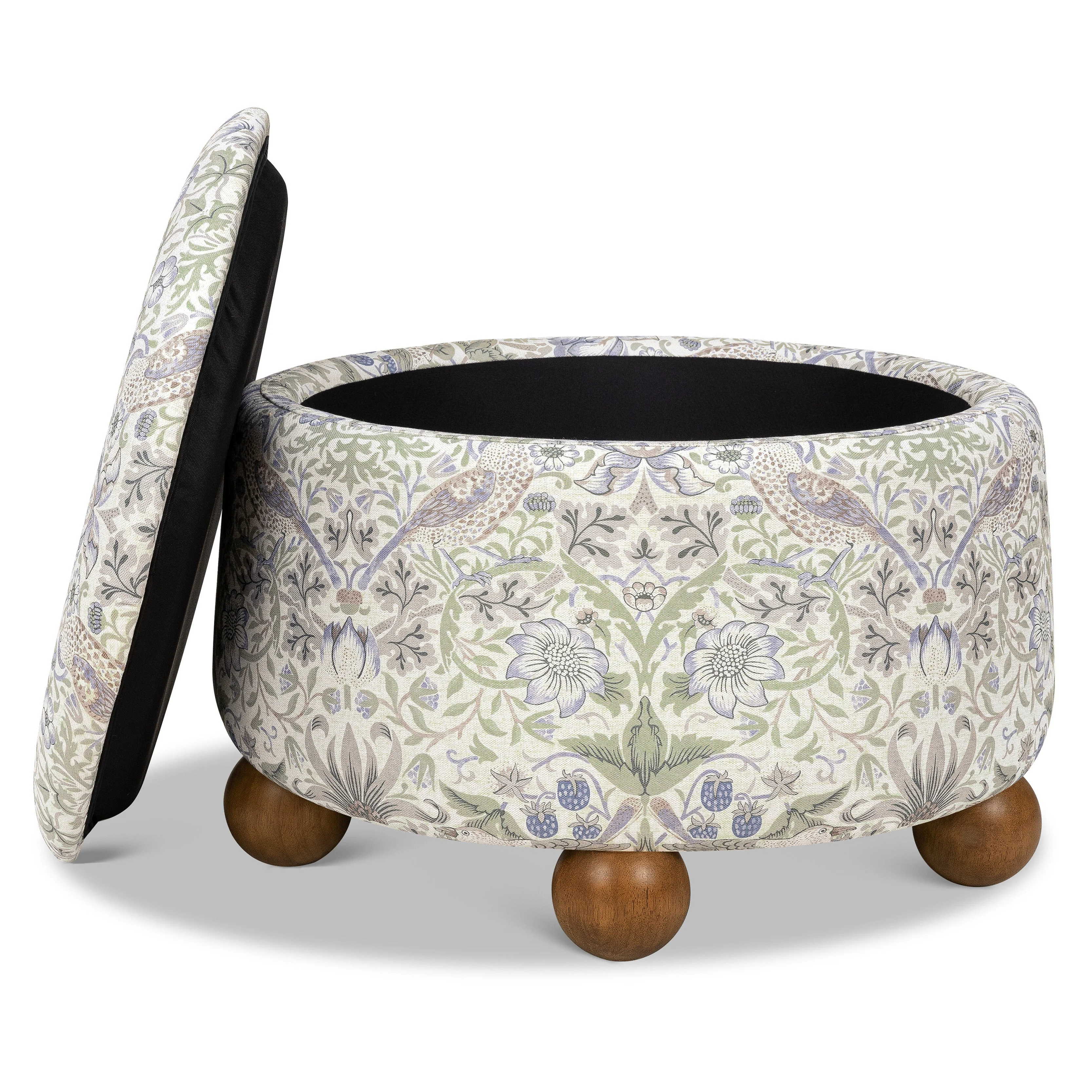 Morris & Co. x Namesake Tuffet Storage Ottoman - Image 10
